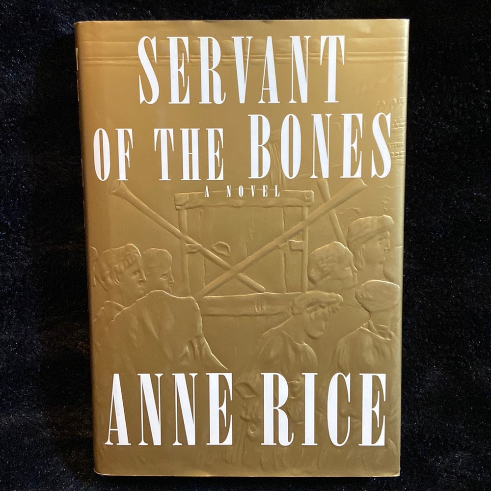*SOLD* servant of the bones anne rice book